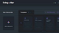 living writer dark theme